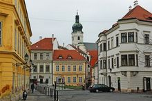 gyor downtown