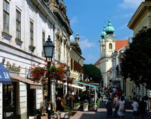 pécs city center